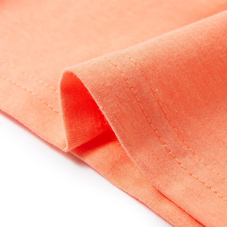 Kindershirt 140 neonoranje orange