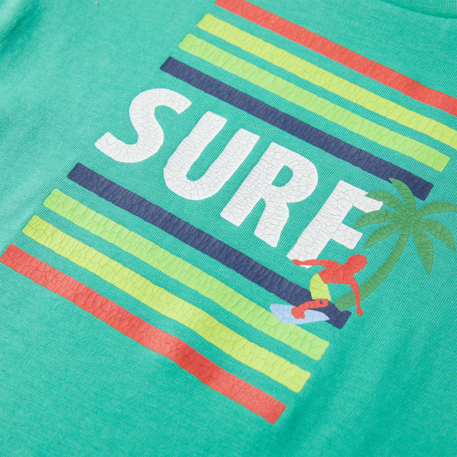 Kindershirt 140 groen Groen 140
