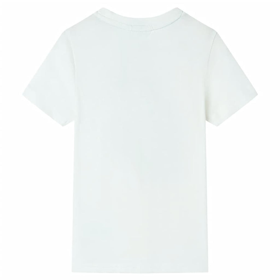 Kindershirt met korte mouwen 140 ecru Ecru