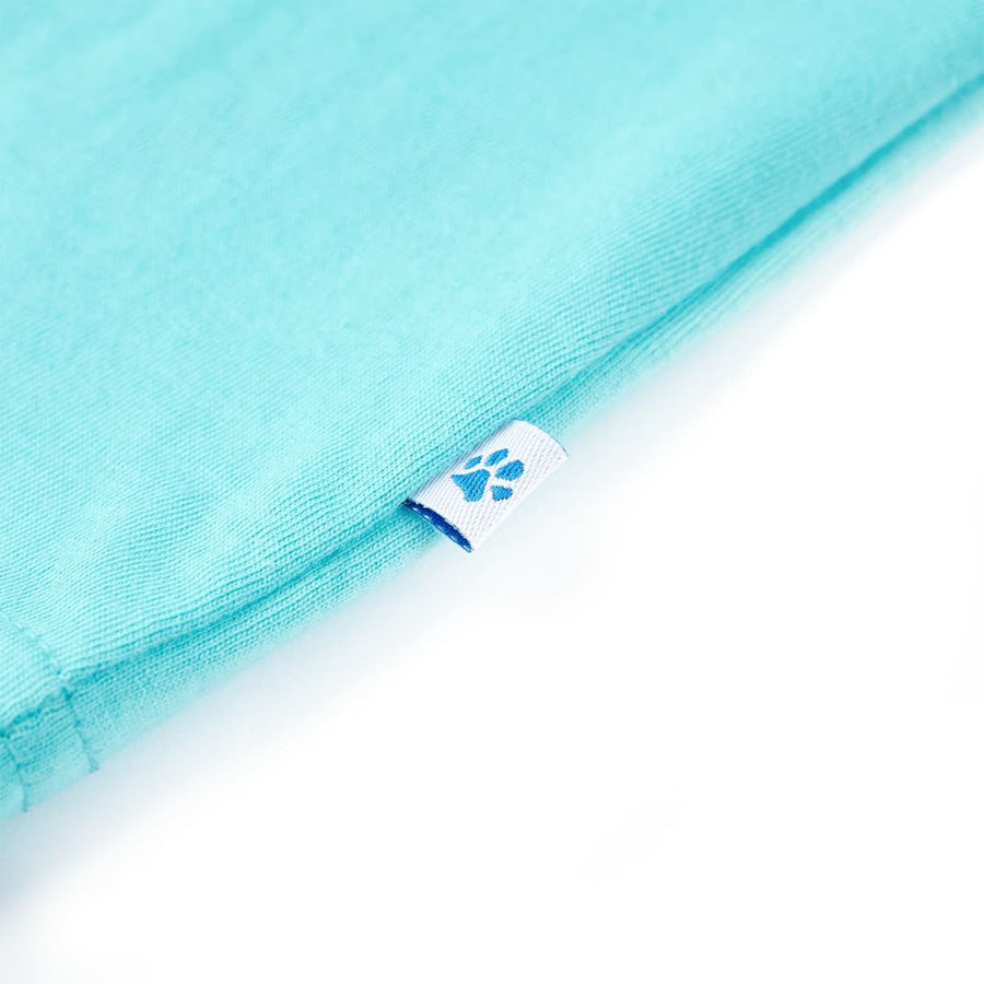 Kindershirt met korte mouwen 116 zeeblauw Aqua 116