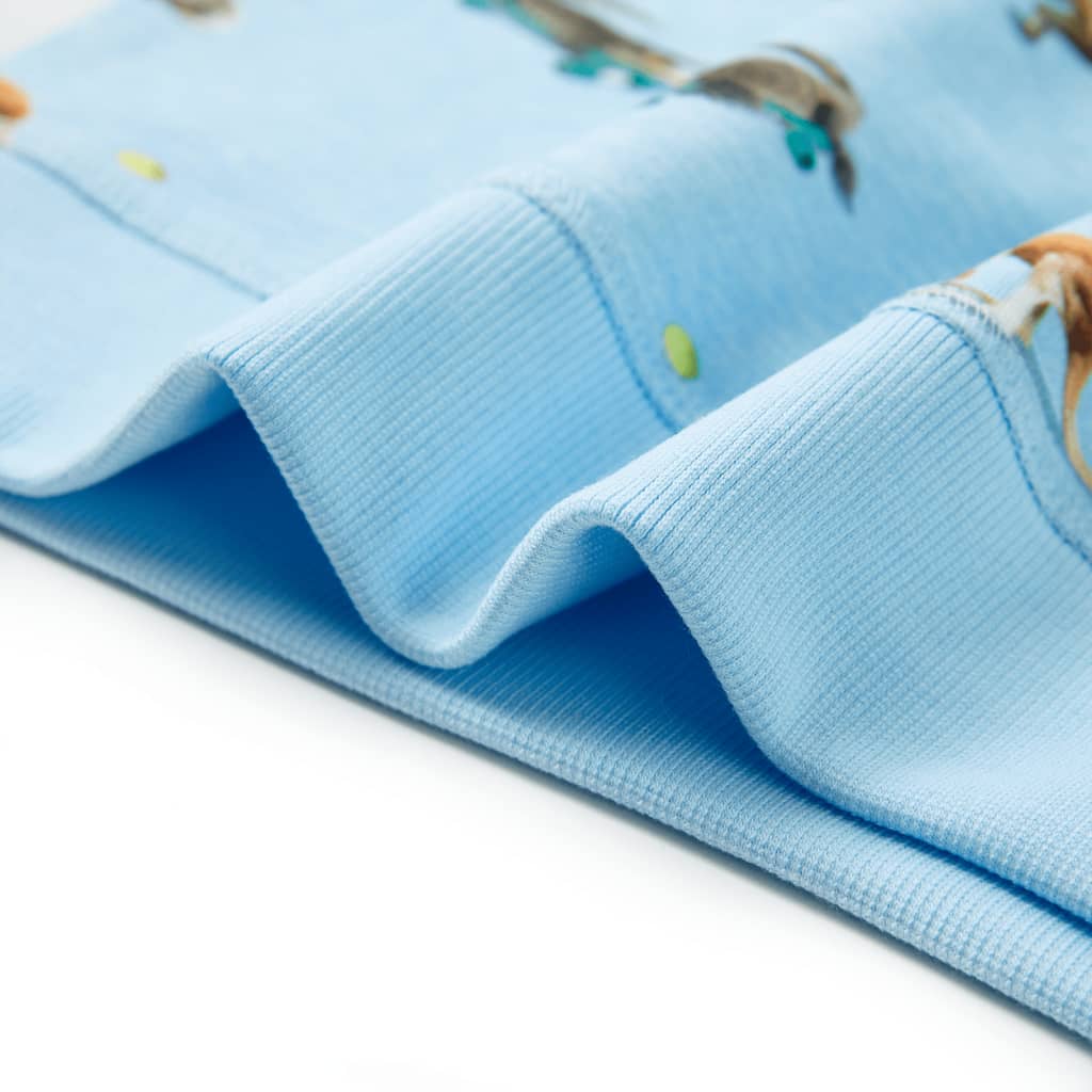 Kindertrui 116 gemêleerd lichtblauw