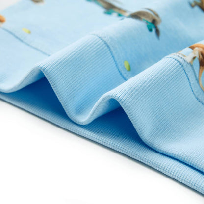 Kindertrui 116 gemêleerd lichtblauw