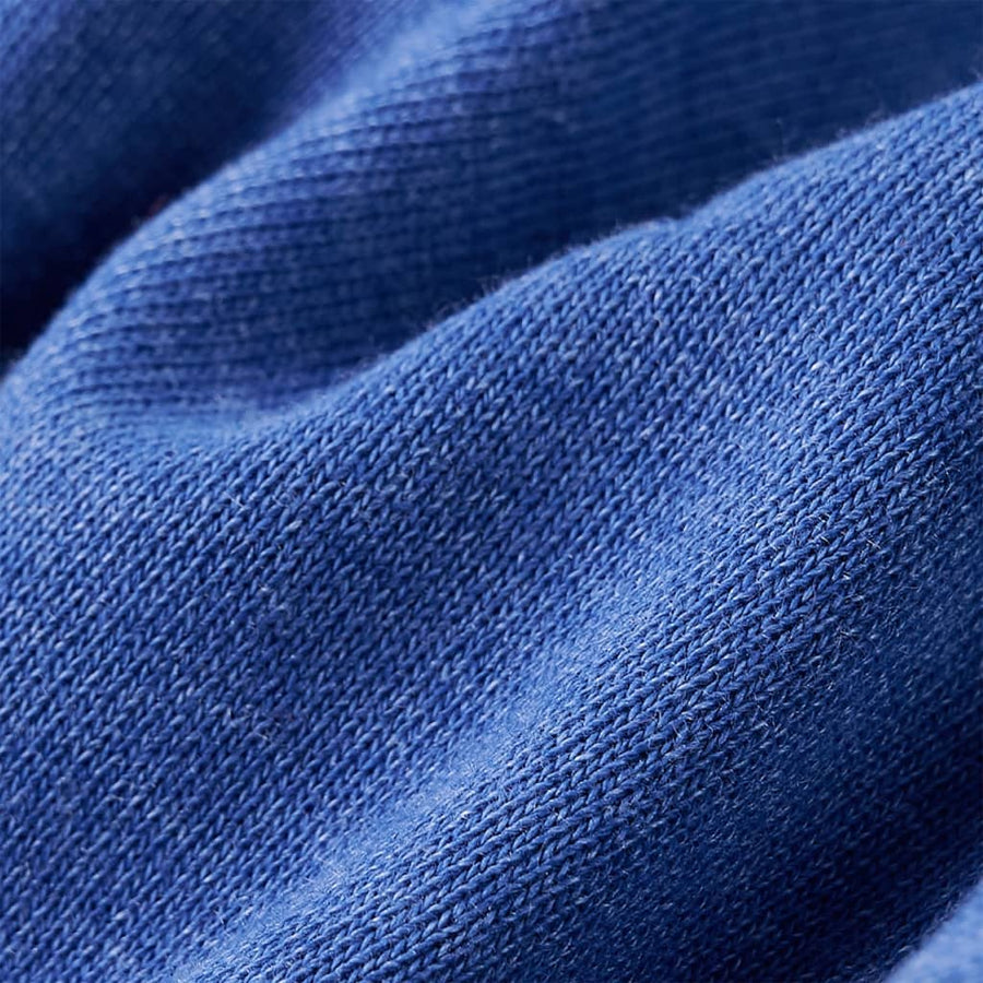 Kinderjoggingbroek 116 gemêleerd blauw Blauw