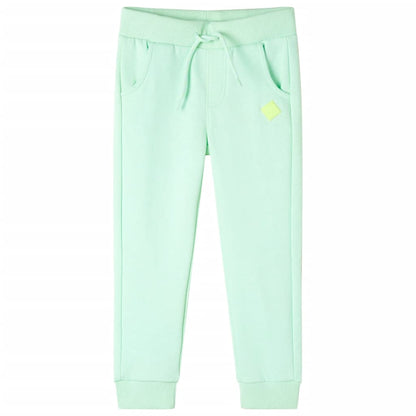 Kinderjoggingbroek 104 felgroen Groen