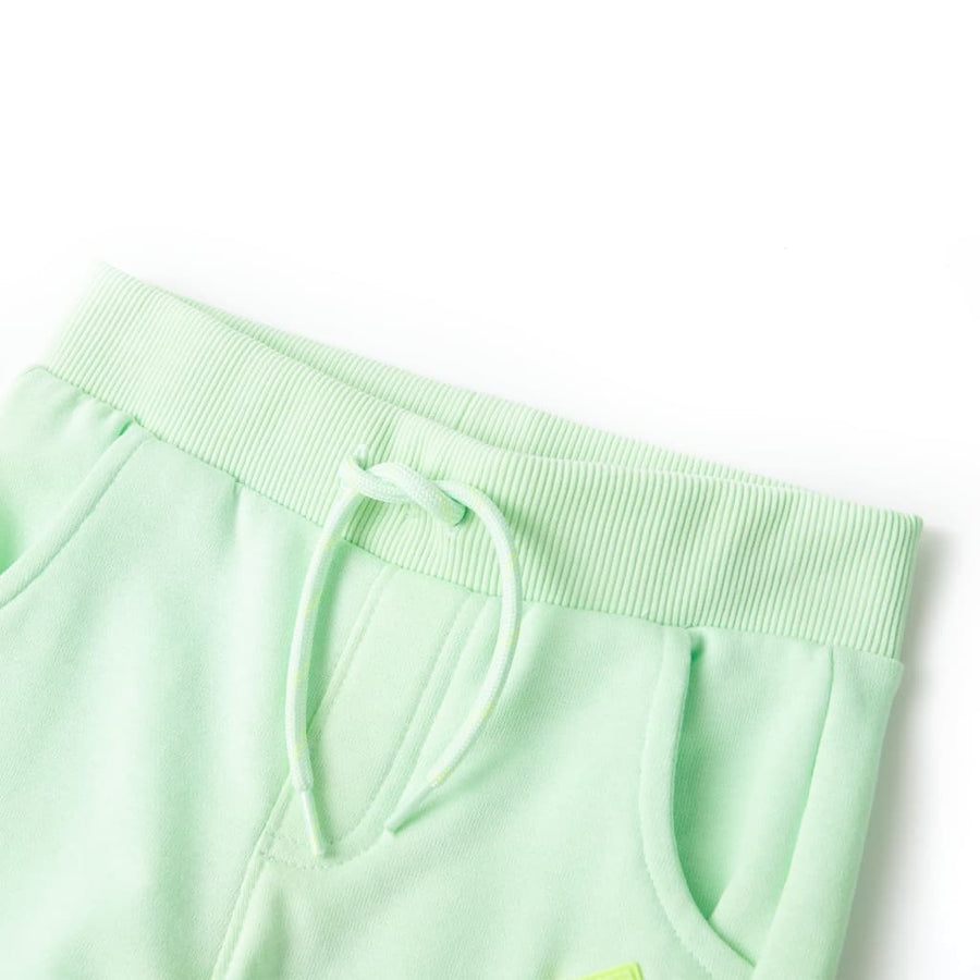 Kinderjoggingbroek 104 felgroen Groen