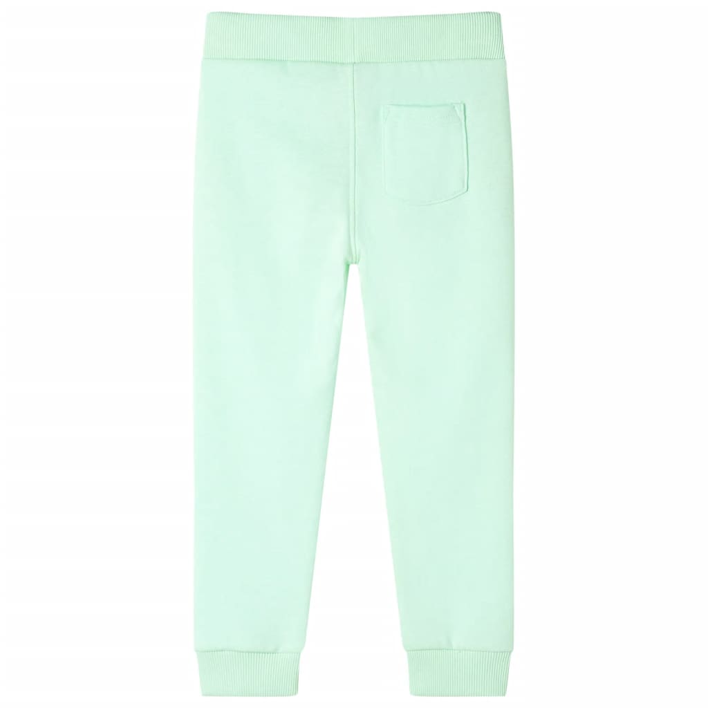 Kinderjoggingbroek 140 felgroen Groen