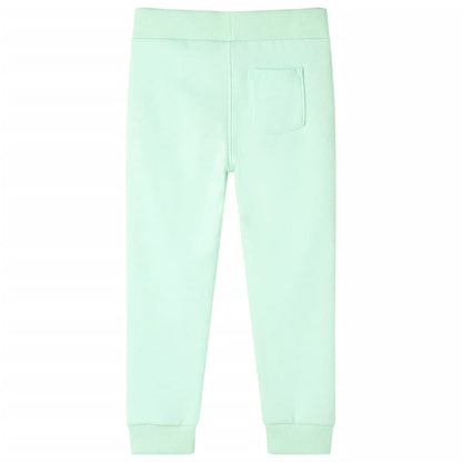 Kinderjoggingbroek 140 felgroen Groen