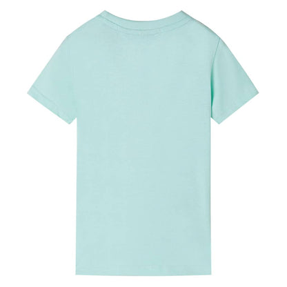 Kindershirt 140 lichtmint Mintgroen 140