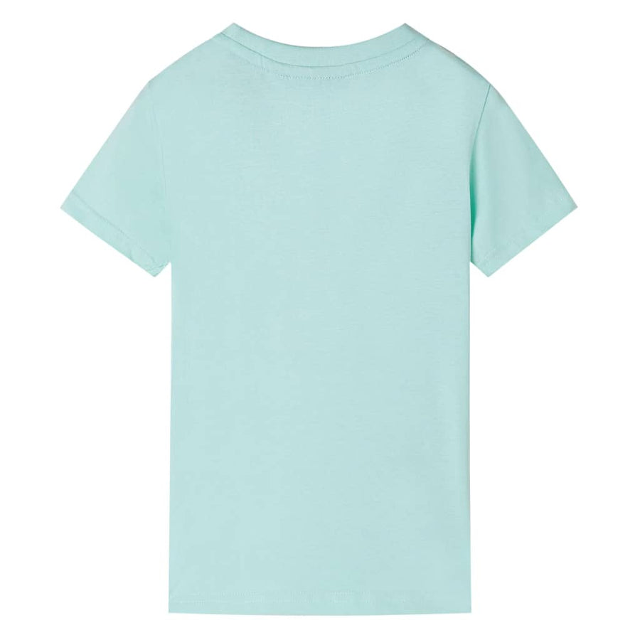 Kindershirt 140 lichtmint Mintgroen 140