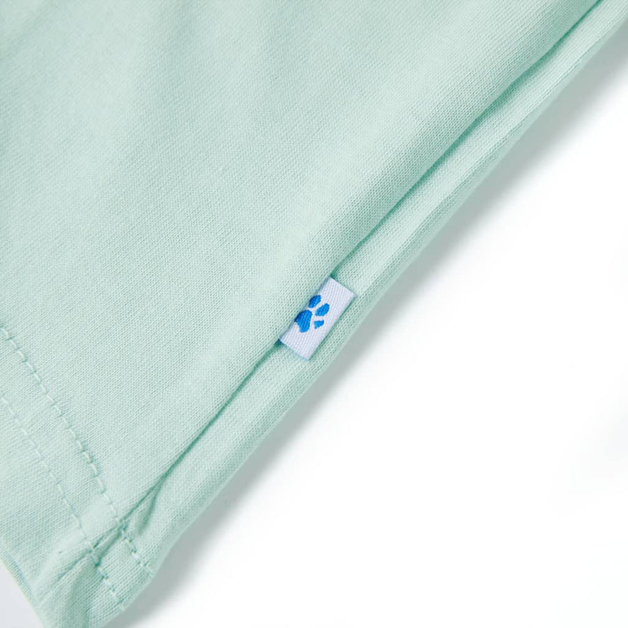 Kindershirt 140 lichtmint Mintgroen 140