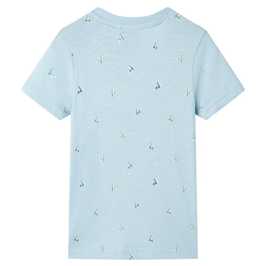 Kindershirt 104 lichtblauw lichtblauw 104