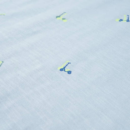 Kindershirt 104 lichtblauw lichtblauw 104