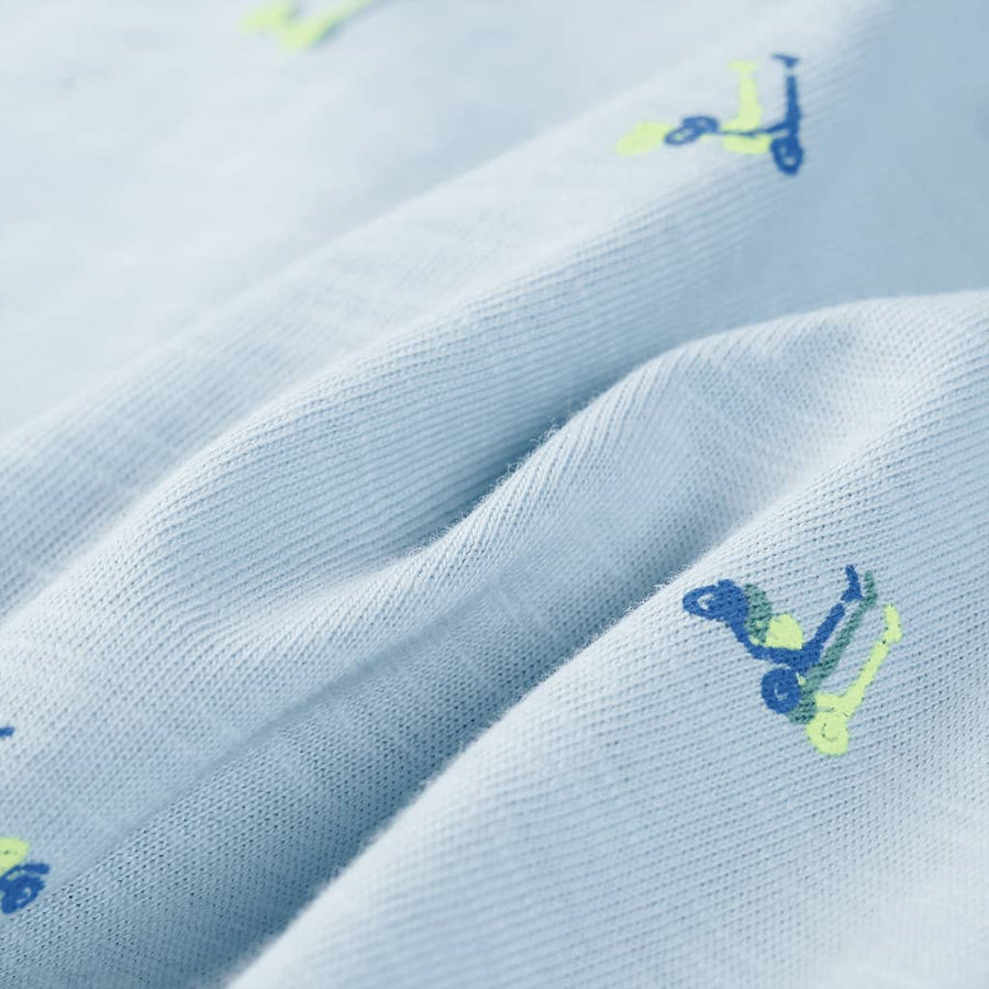 Kindershirt 104 lichtblauw lichtblauw 104