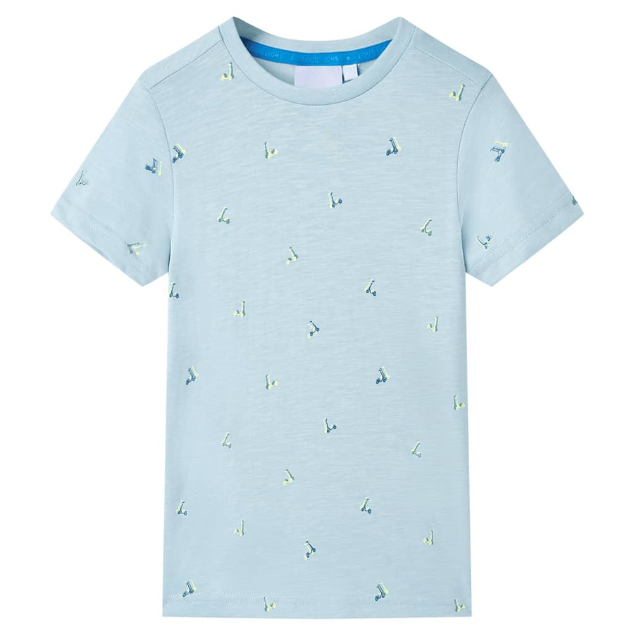 Kindershirt 116 lichtblauw lichtblauw 116