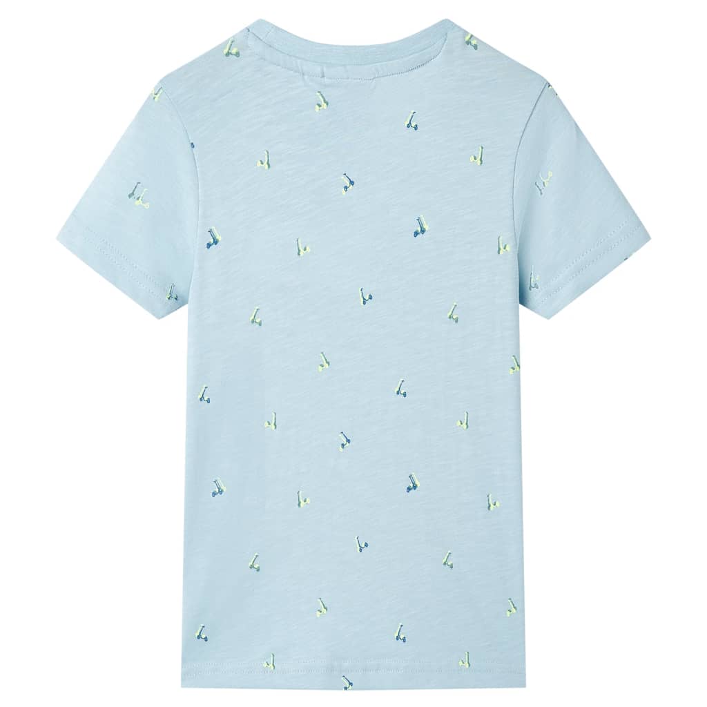 Kindershirt 116 lichtblauw lichtblauw 116