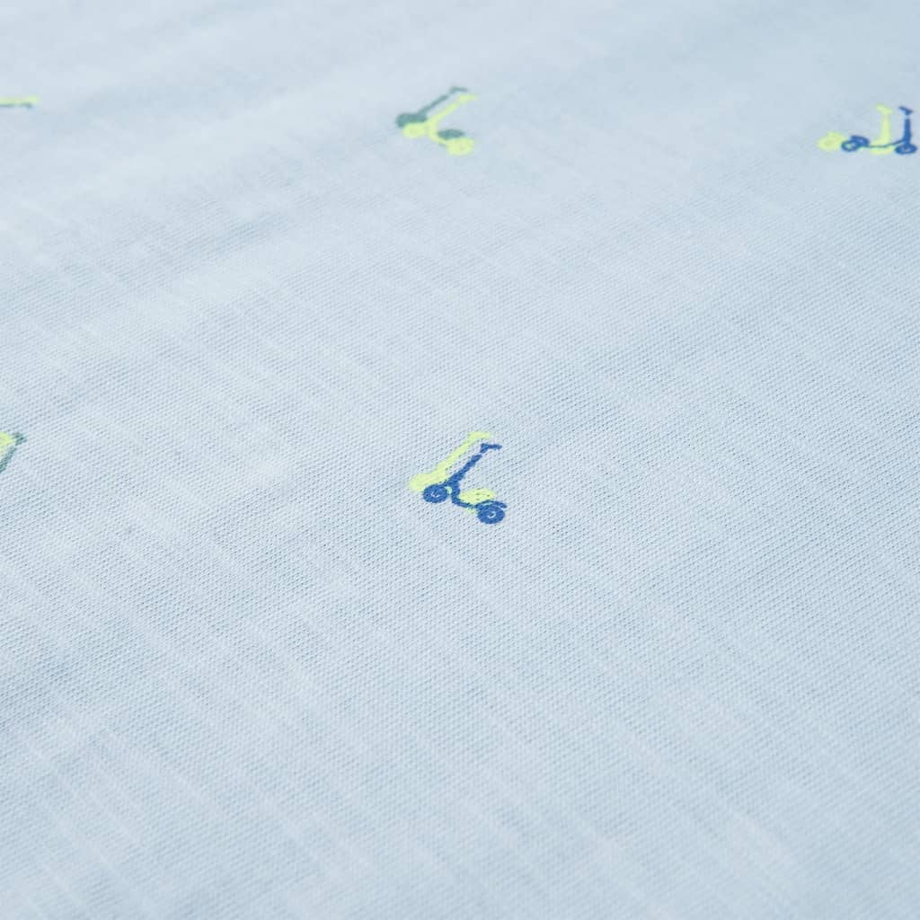 Kindershirt 116 lichtblauw lichtblauw 116