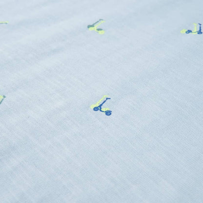 Kindershirt 116 lichtblauw lichtblauw 116