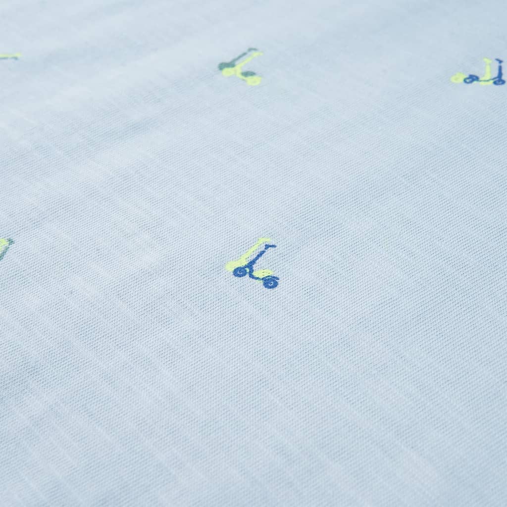 Kindershirt 140 lichtblauw lichtblauw