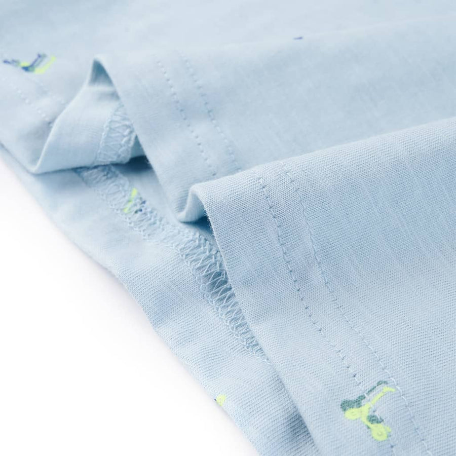 Kindershirt 140 lichtblauw lichtblauw
