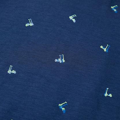 Kindershirt 92 donkerblauw Donkerblauw