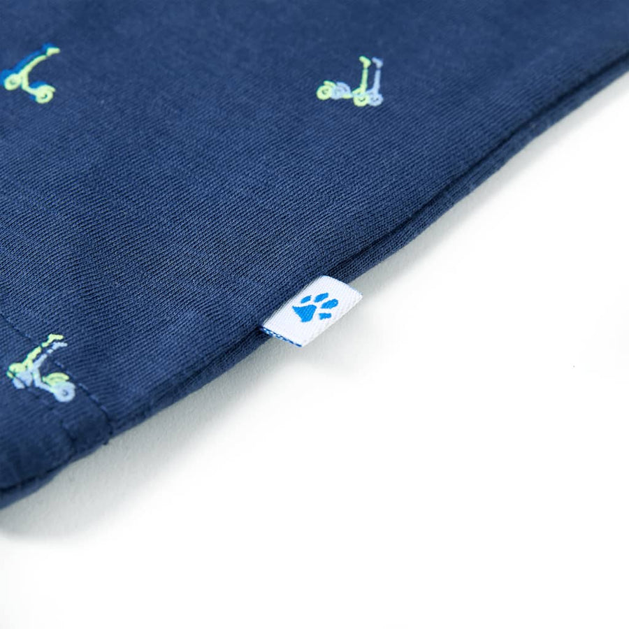 Kindershirt 104 donkerblauw Donkerblauw 104