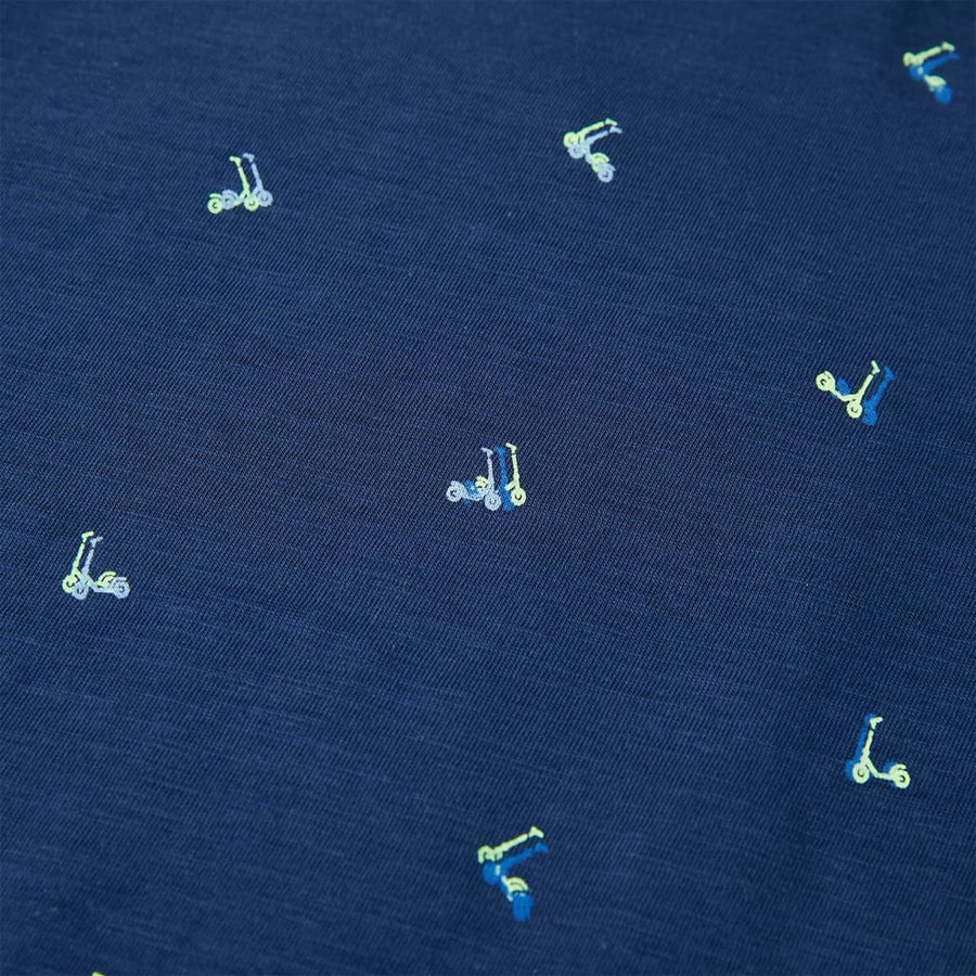 Kindershirt Donkerblauw 128