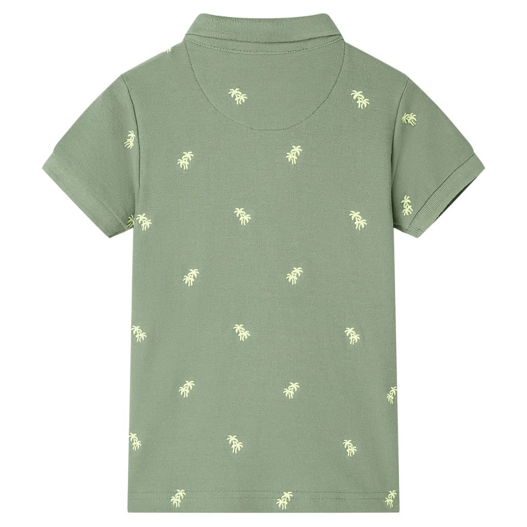 Kinderpoloshirt 104 kakikleurig Kaki