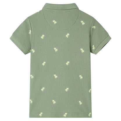 Kinderpoloshirt 104 kakikleurig Kaki