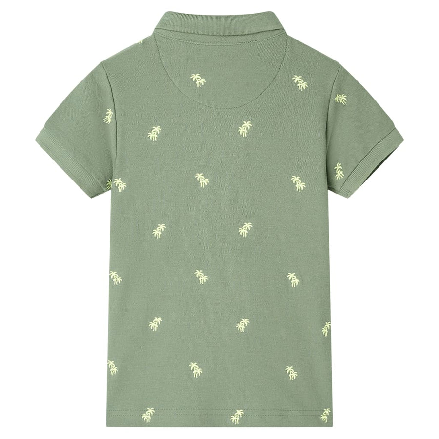 Kinderpoloshirt 104 kakikleurig Kaki