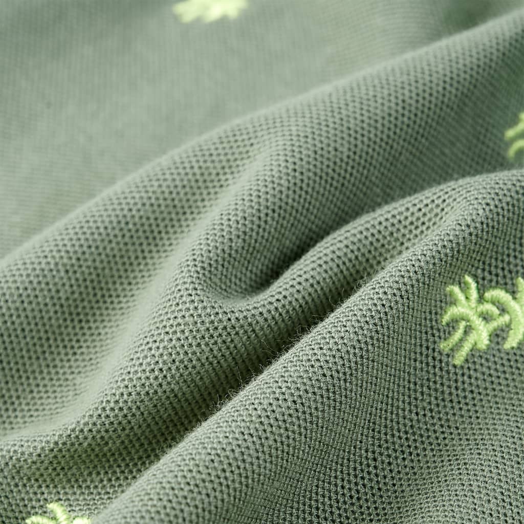 Kinderpoloshirt 104 kakikleurig Kaki
