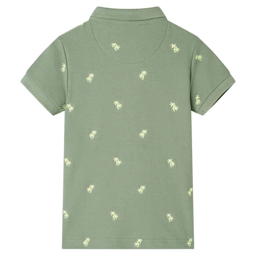 Kinderpoloshirt 116 kakikleurig Kaki