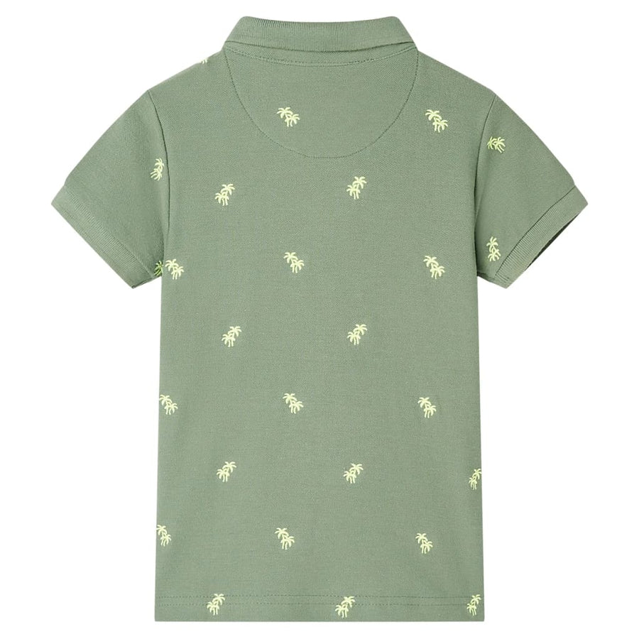 Kinderpoloshirt 140 kakikleurig Kaki
