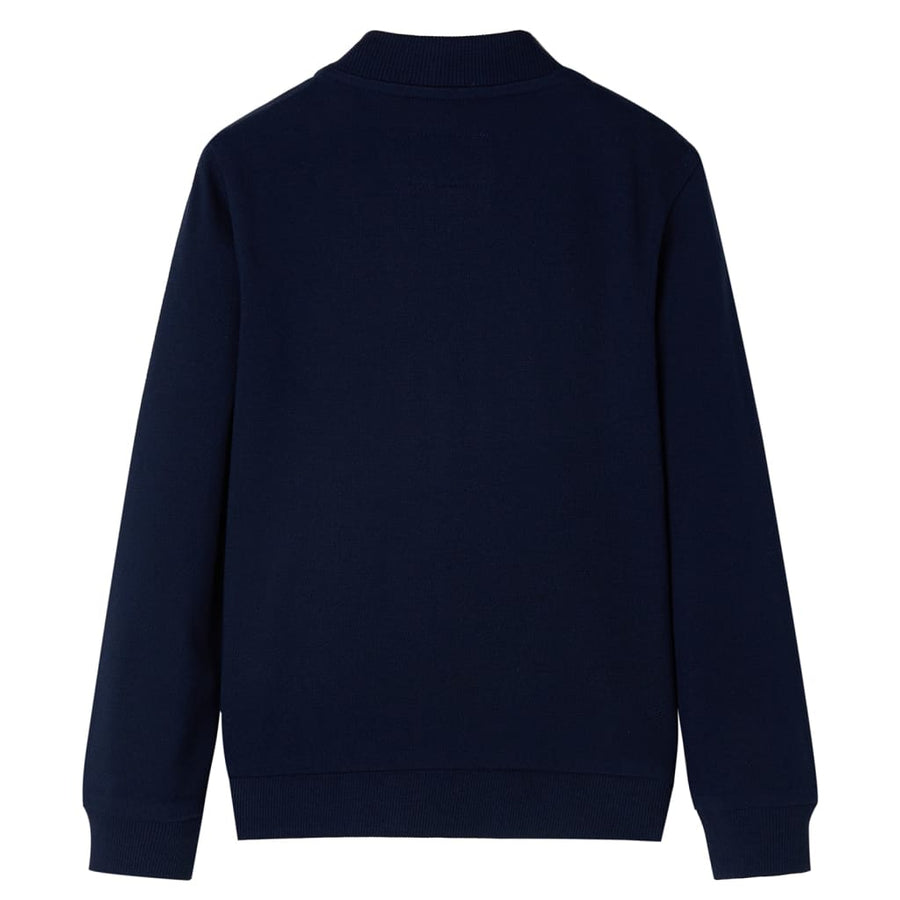 Kindervest met rits 92 marineblauw 92