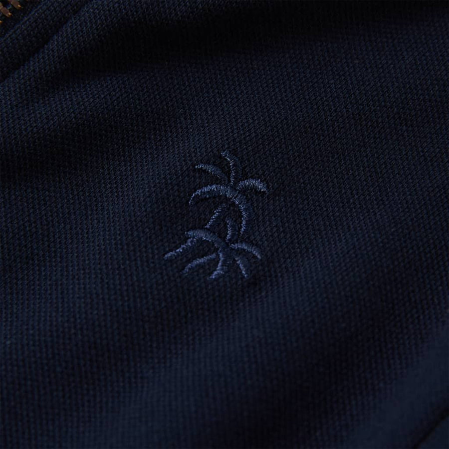 Kindervest met rits 104 marineblauw 104