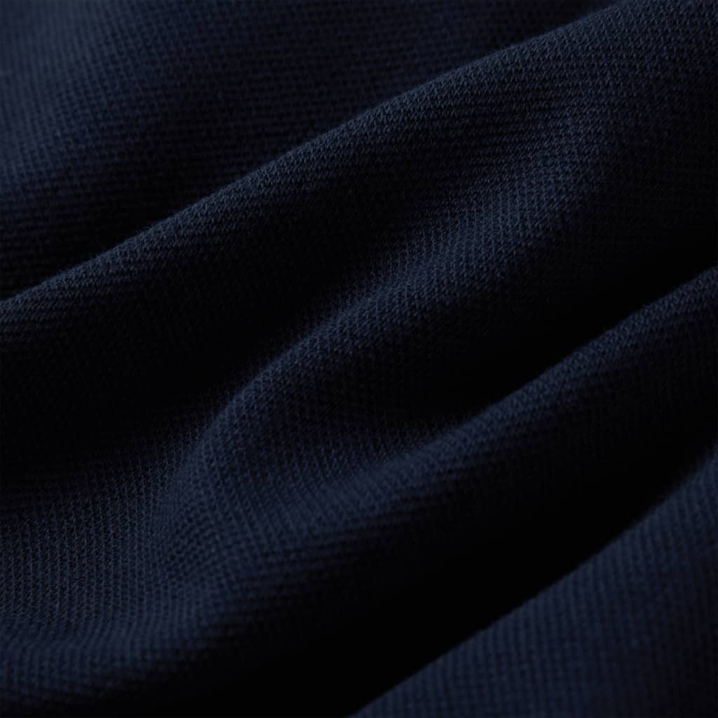 Kindervest met rits 104 marineblauw 104