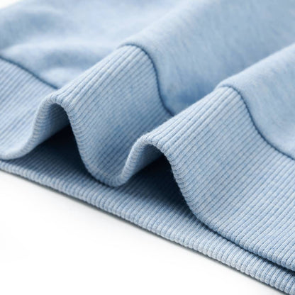 Kindertrui 116 gemêleerd zachtblauw Blauw 116