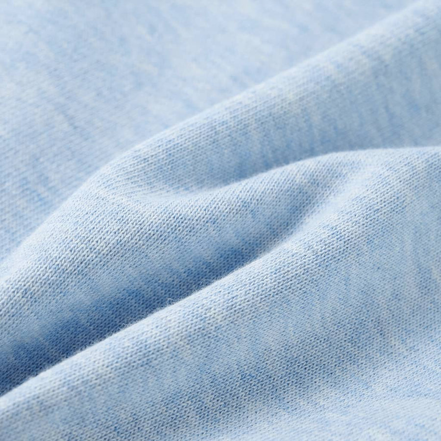 Kindertrui 140 gemêleerd zachtblauw Blauw 140