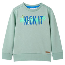 Kindertrui 116 lichtkaki Kaki