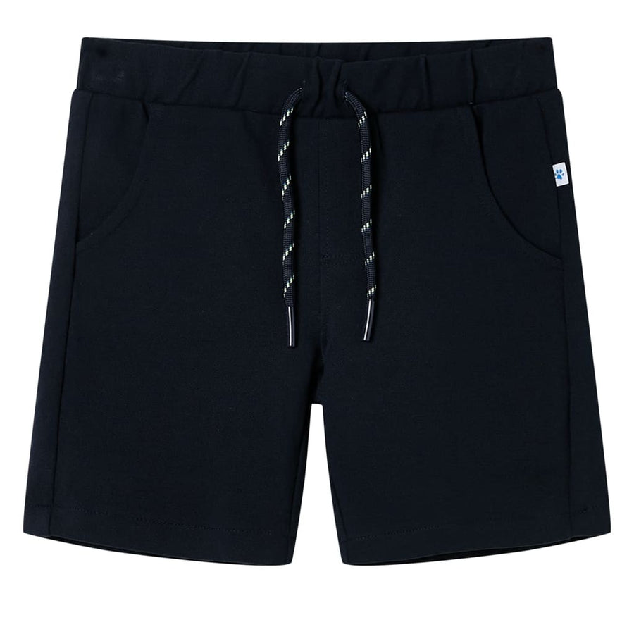 Kindershorts met trekkoord 92 marineblauw 92