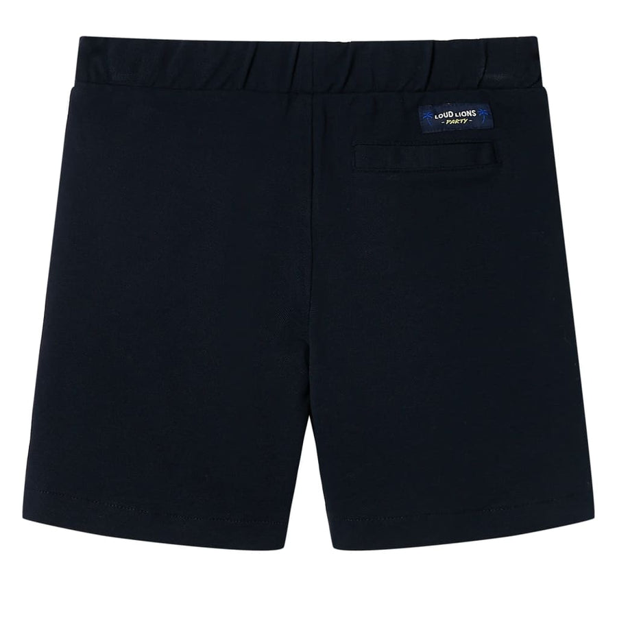 Kindershorts met trekkoord 92 marineblauw 92
