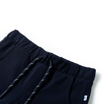 Kindershorts met trekkoord 92 marineblauw 92