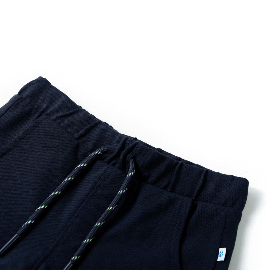 Kindershorts met trekkoord 92 marineblauw 92