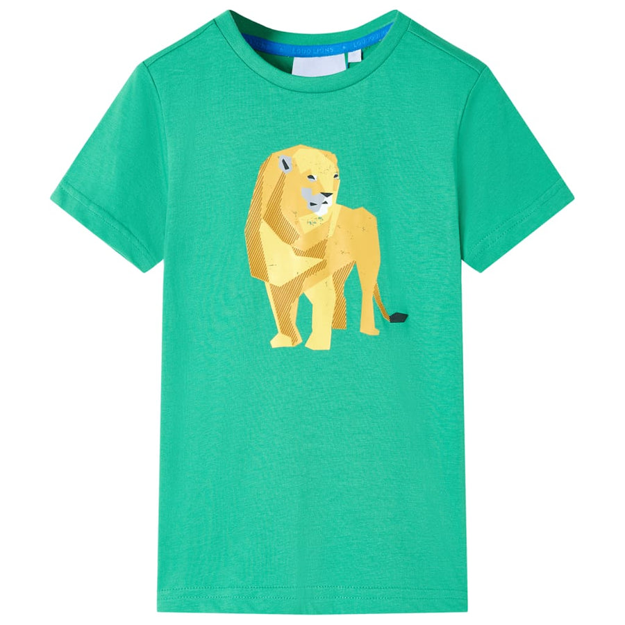 Kindershirt 104 groen Groen 104