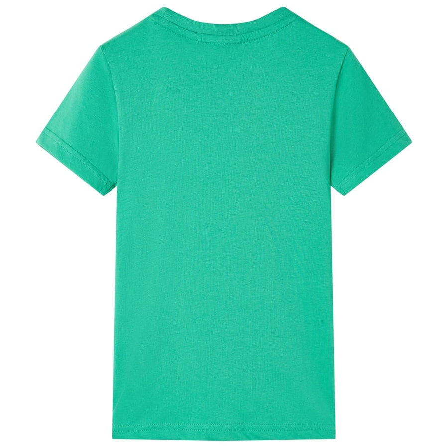 Kindershirt 104 groen Groen 104