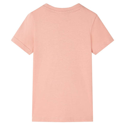 Kindershirt 116 lichtoranje orange