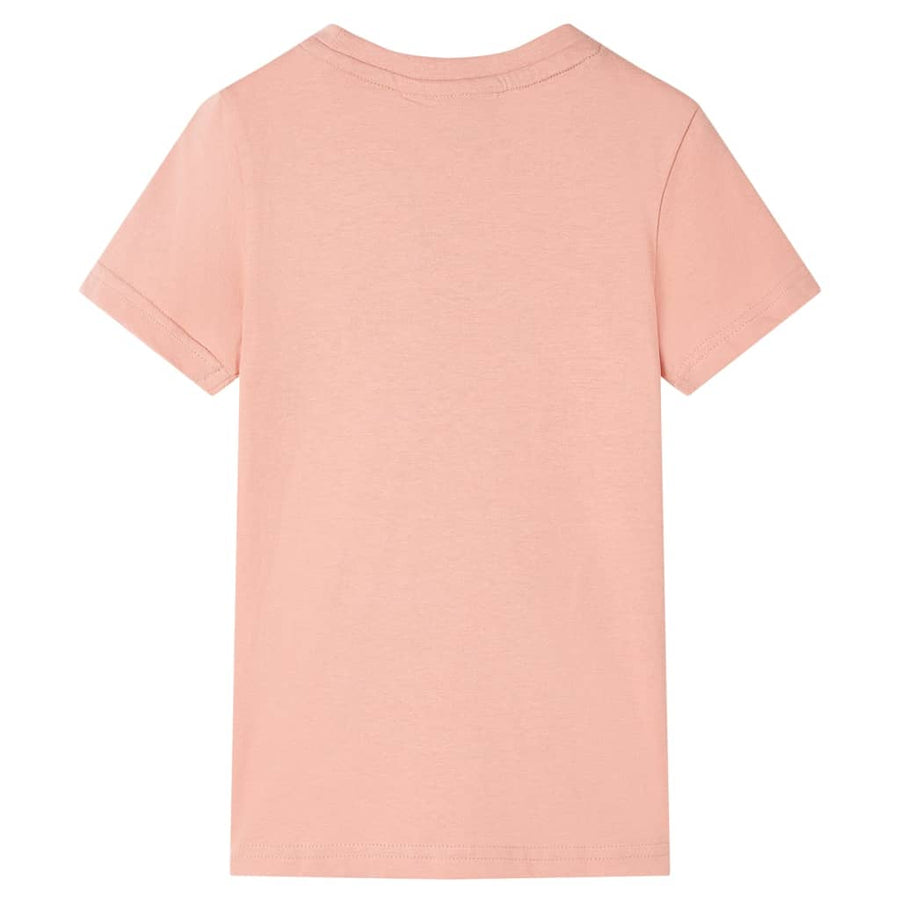 Kindershirt 116 lichtoranje orange