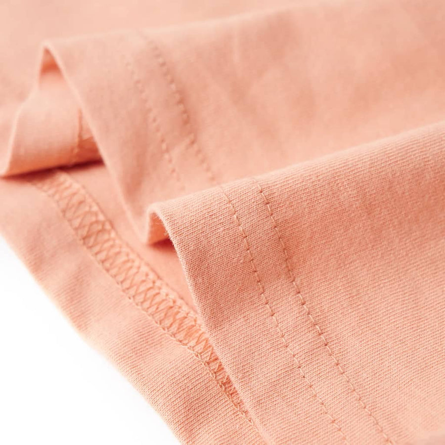 Kindershirt 116 lichtoranje orange