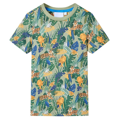 Kindershirt met korte mouwen 116 meerkleurig 116