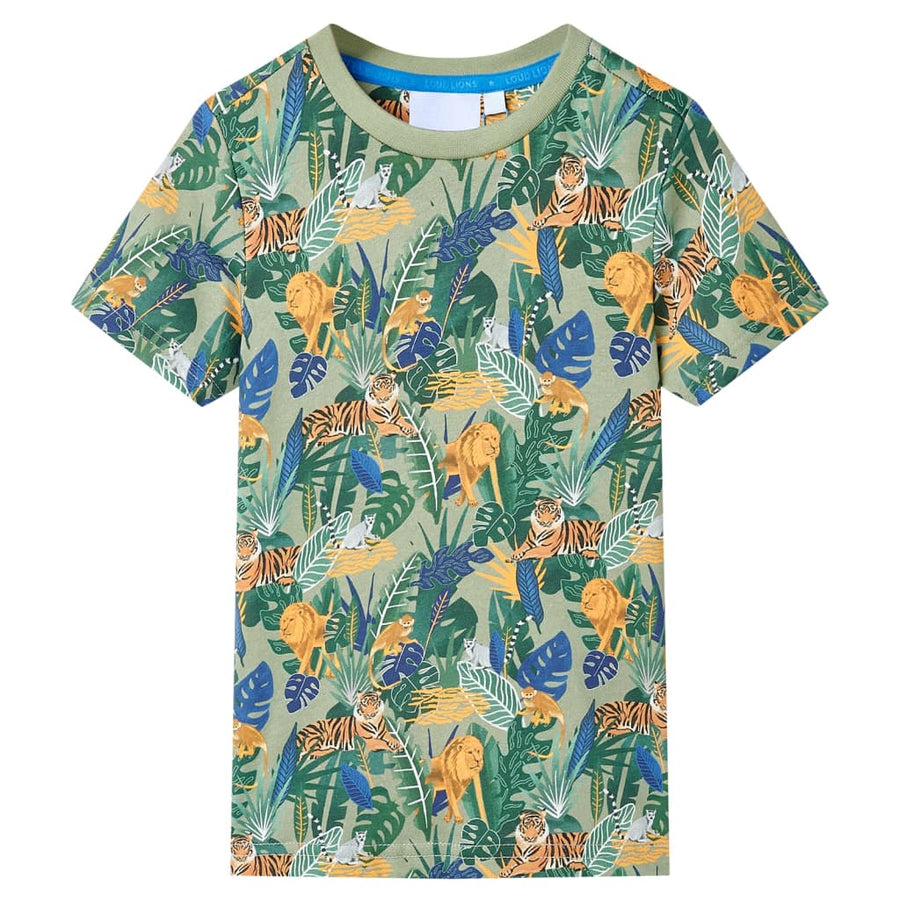 Kindershirt met korte mouwen 116 meerkleurig 116