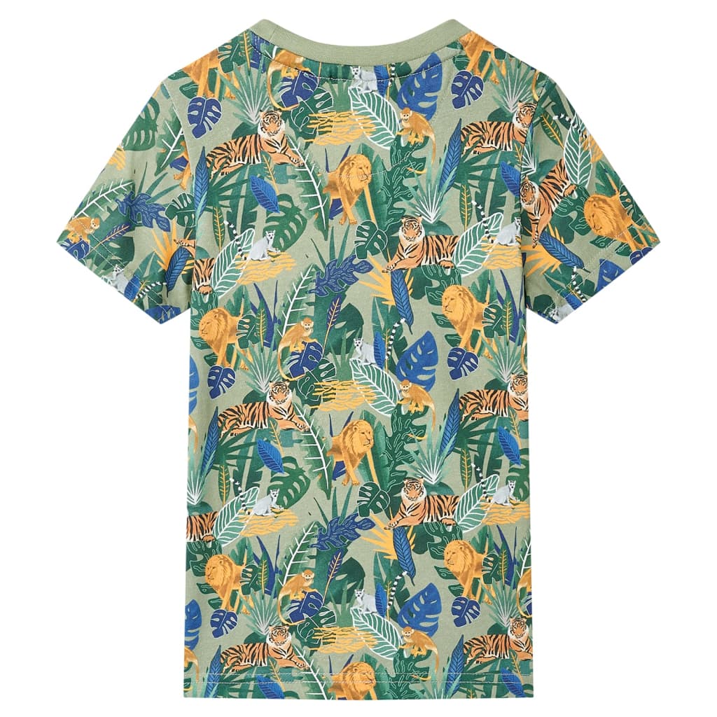 Kindershirt met korte mouwen 116 meerkleurig 116